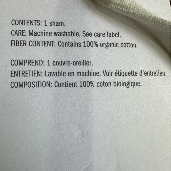 Pottery Barn Dottie Kalamkari Organic Cotton Standard Size Sham NWT - Picture 4 of 4